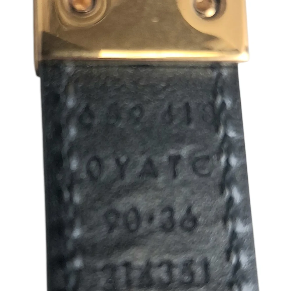 Gucci Women's GG Marmont Leather Narrow Reversible Belt- Dusty Pink/Black 90/36 - Picture 4 of 5